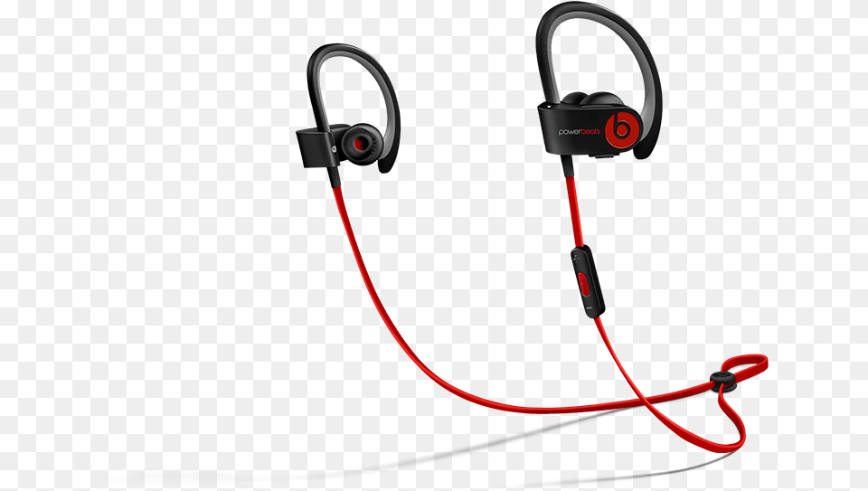 Black And Red Powerbeats, Electronics, Headphones Png Image