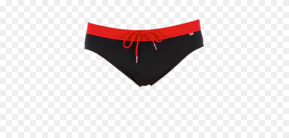 Black And Red Swimming Trunks, Clothing, Lingerie, Underwear, Panties Free Transparent Png