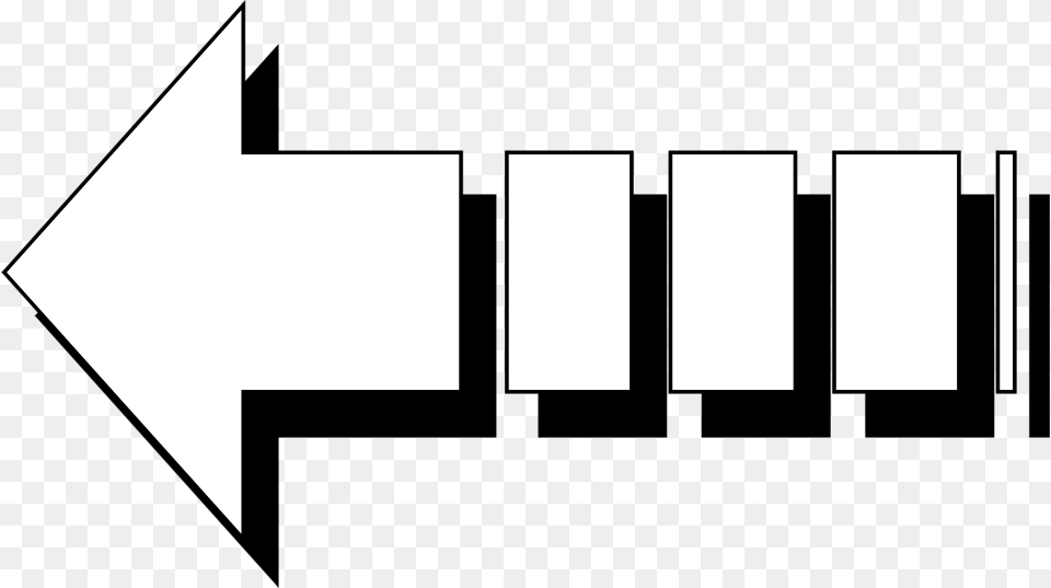 Black And White Arrow, Weapon Png