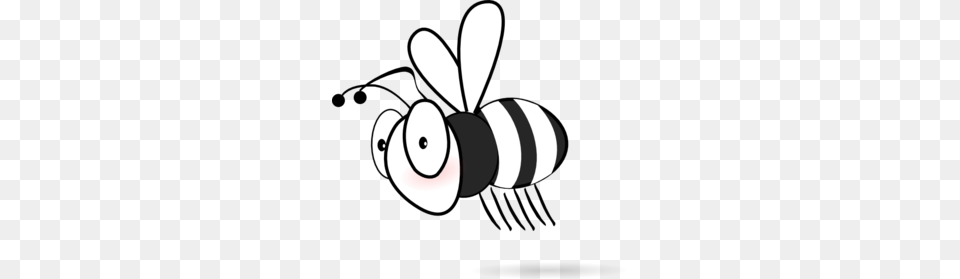 Black And White Bee Clip Art Bees Bee Clip Art, Animal, Insect, Invertebrate, Wasp Free Png Download