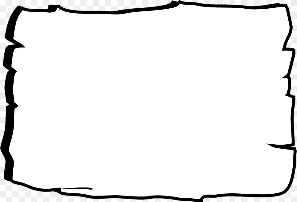 Black And White Blank Sign, Text, Paper Free Png Download