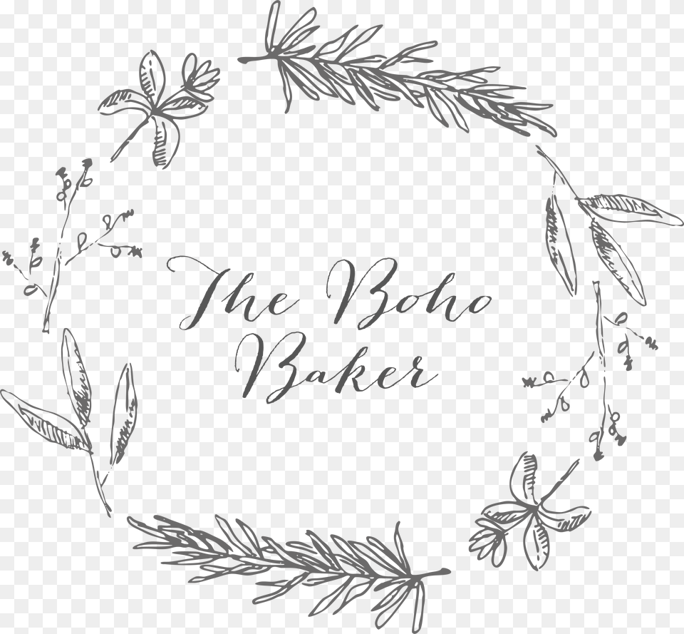 Black And White Boho Flower, Art, Drawing, Text, Plant Png Image