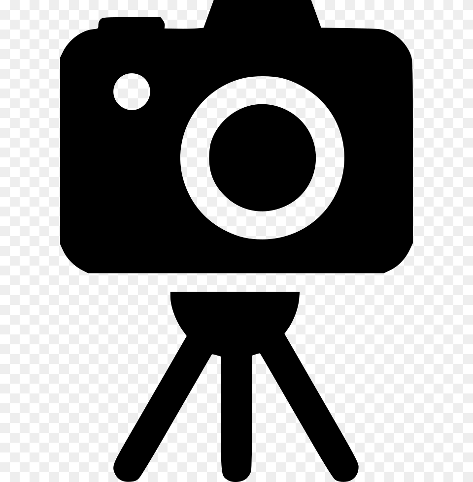 Black And White Camera Lens Photography Clip Art, Tripod, Electronics, Video Camera Free Png