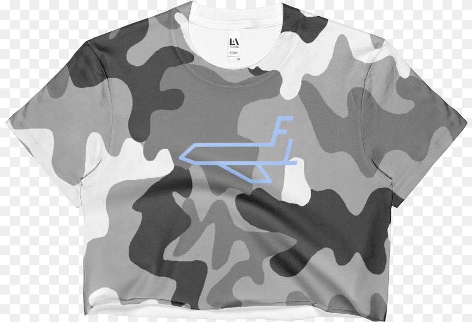 Black And White Camo Crop Top, Military, Military Uniform, Camouflage, Clothing Free Png Download