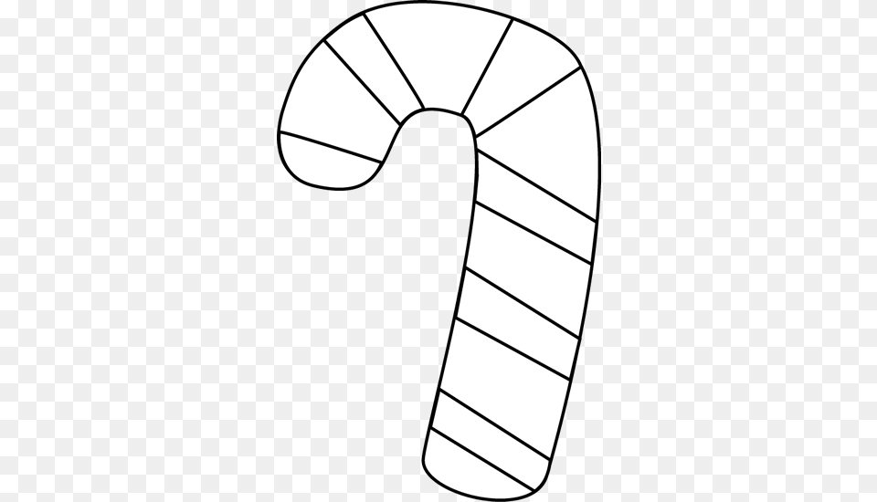 Black And White Candy Cane Clip Art, Stick, Food, Sweets, Text Free Png