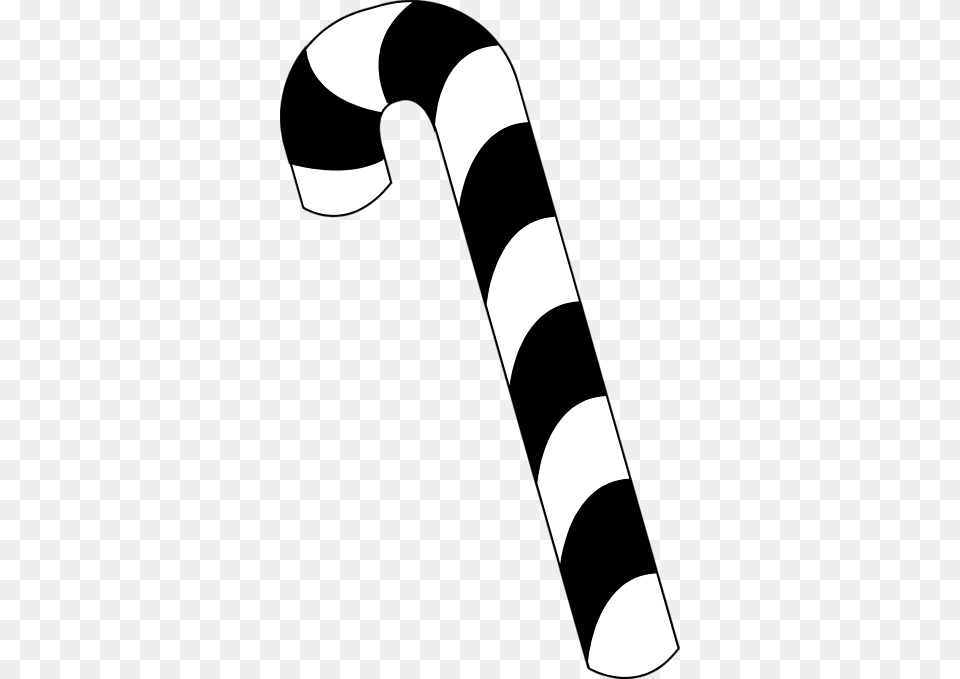 Black And White Candy Cane Clipart, Electronics, Hardware, Device, Cutlery Free Png Download
