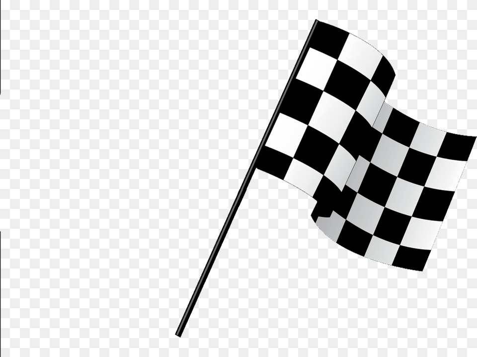 Black And White Car Flag Free Transparent Png