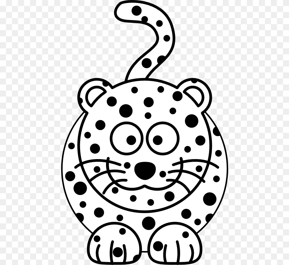 Black And White Cartoon Animals, Pattern, Stencil, Art, Nature Free Png