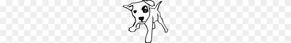 Black And White Cartoon Illustration Of Funny Labrador Retriever, Stencil, Animal, Canine, Mammal Free Png