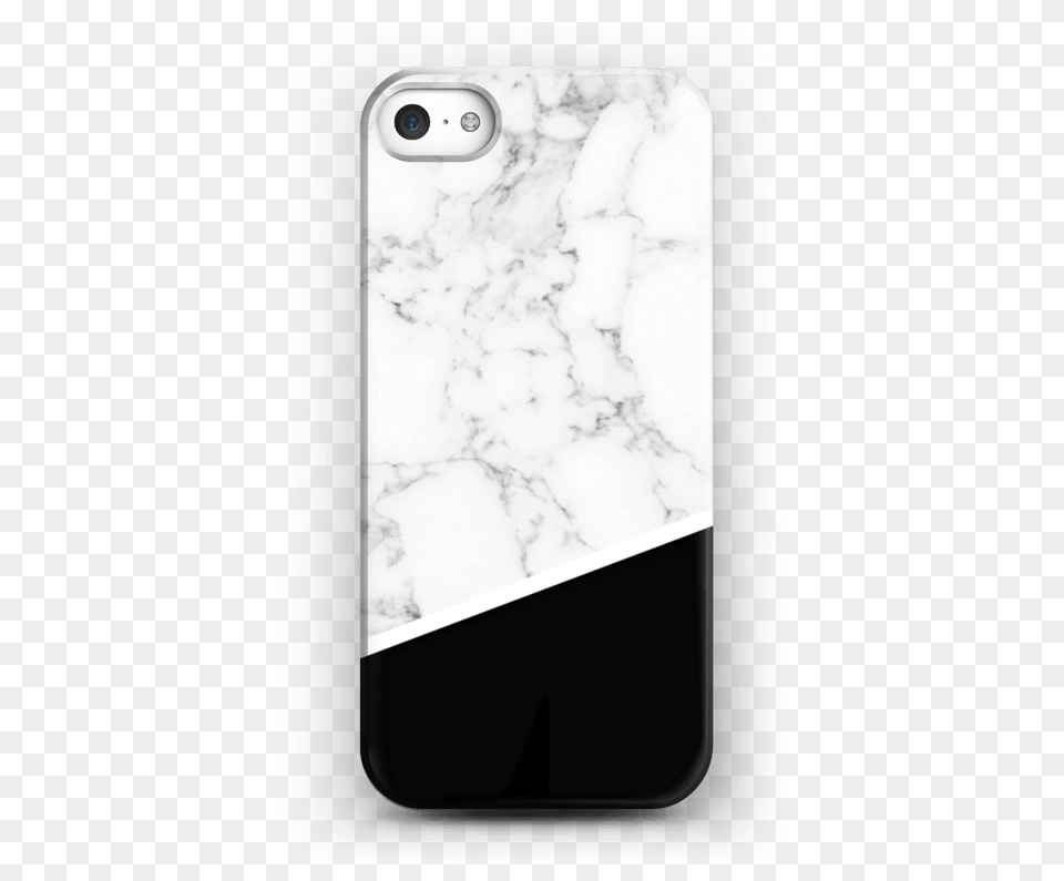 Black And White Case Iphone 55s Funda De Marmol Blanca Y Negra, Electronics, Mobile Phone, Phone Png Image