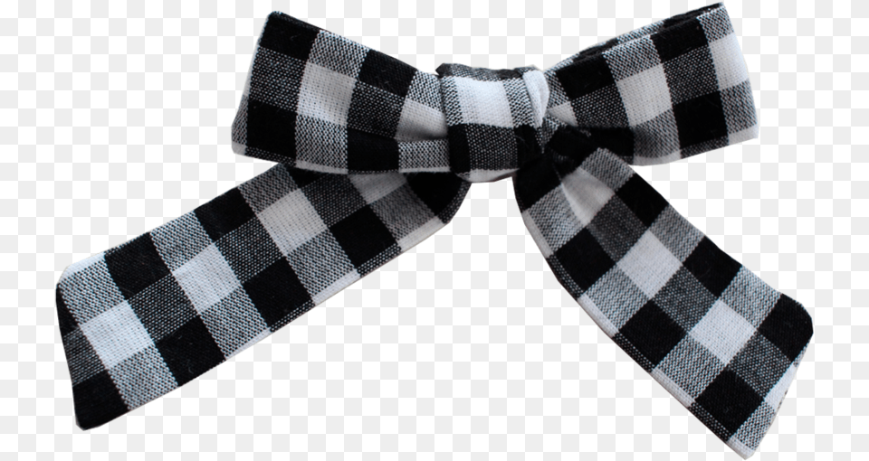 Black And White Check Ribbon Bow, Accessories, Formal Wear, Tie, Bow Tie Png
