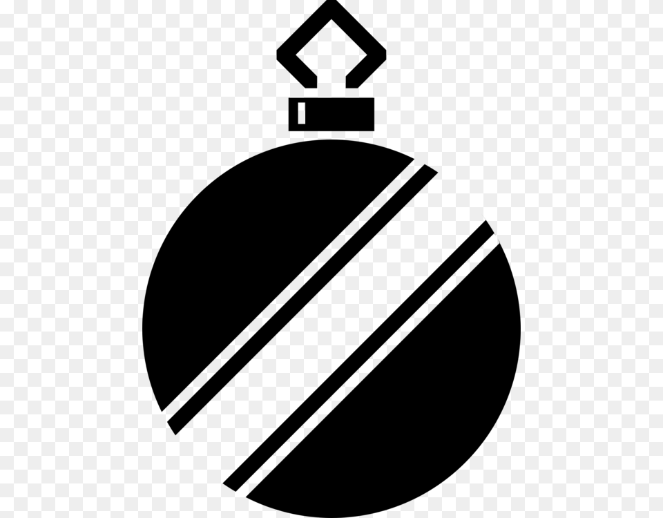 Black And White Christmas Tree, Gray Free Png Download