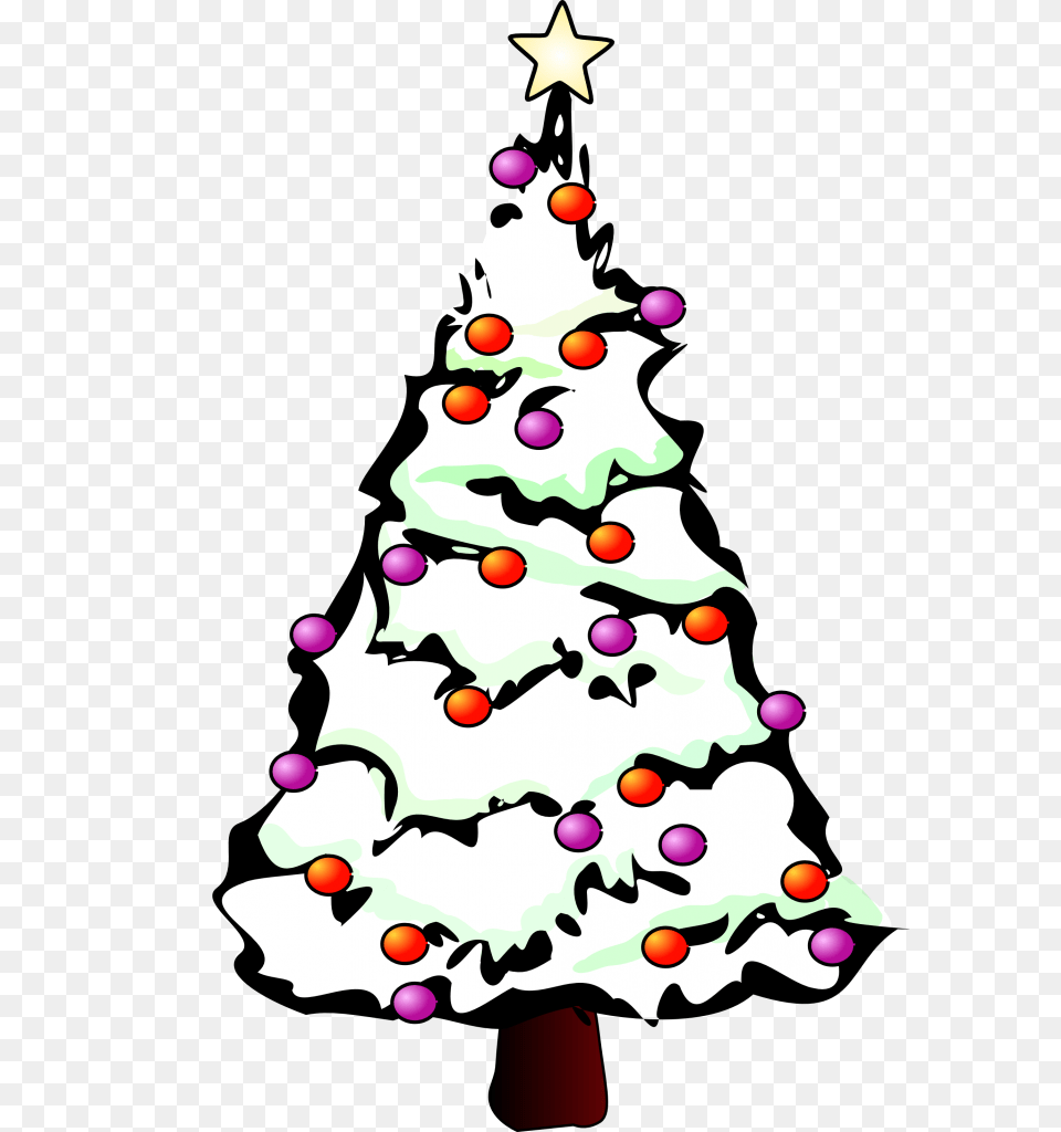 Black And White Christmas Tree Clip Art, Christmas Decorations, Festival, Baby, Person Png Image