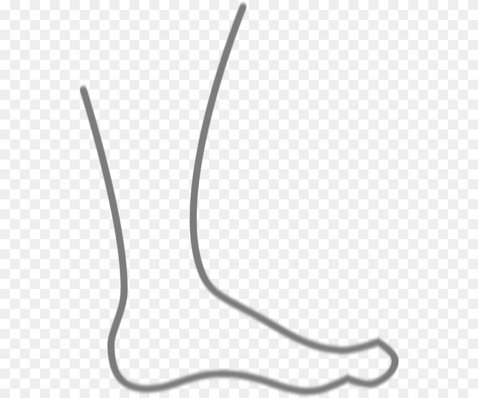 Black And White Clip Art Foot, Bow, Weapon Png