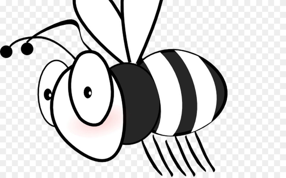 Black And White Clip Art Hot Trending Now, Animal, Bee, Insect, Invertebrate Png