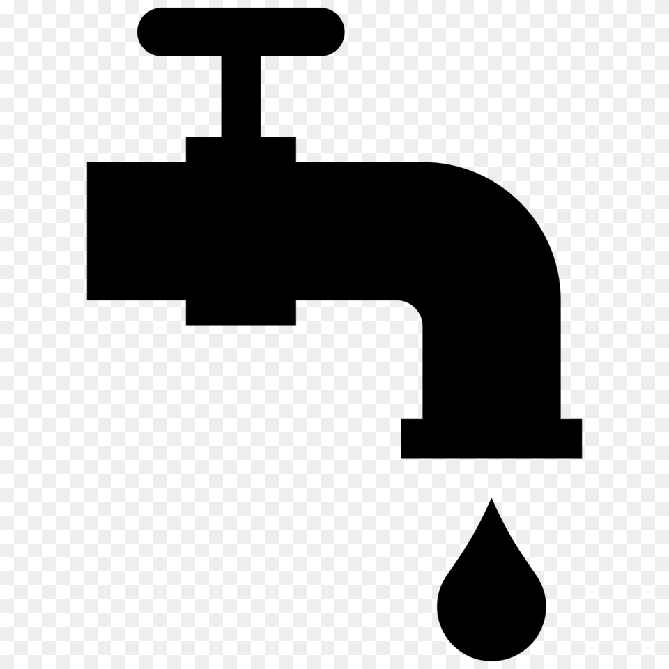 Black And White Clip Art Of Handyman Plumbing, Tap, First Aid, Sink, Sink Faucet Free Png Download