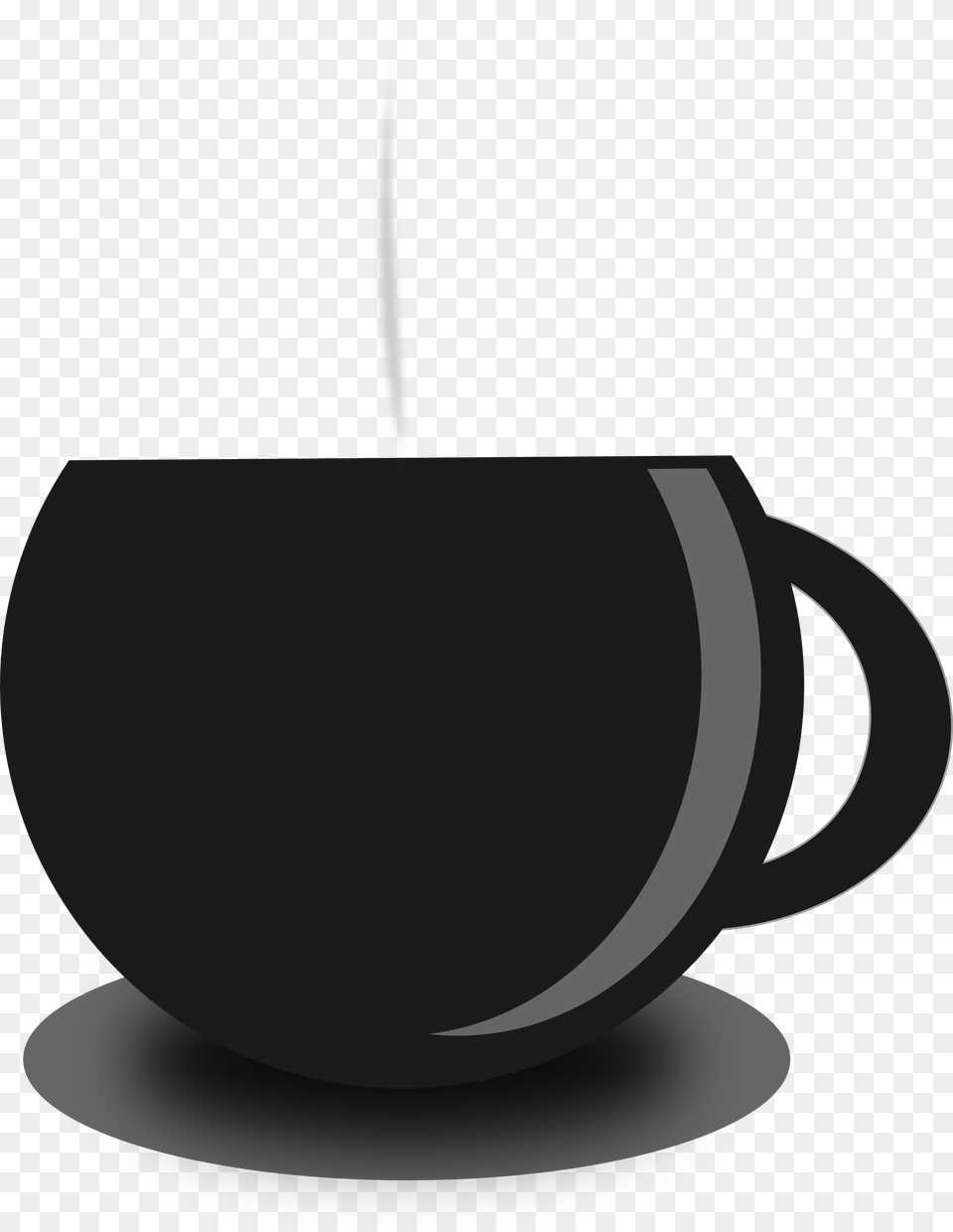 Black And White Clip Art Tea Cup Pigs Png Image
