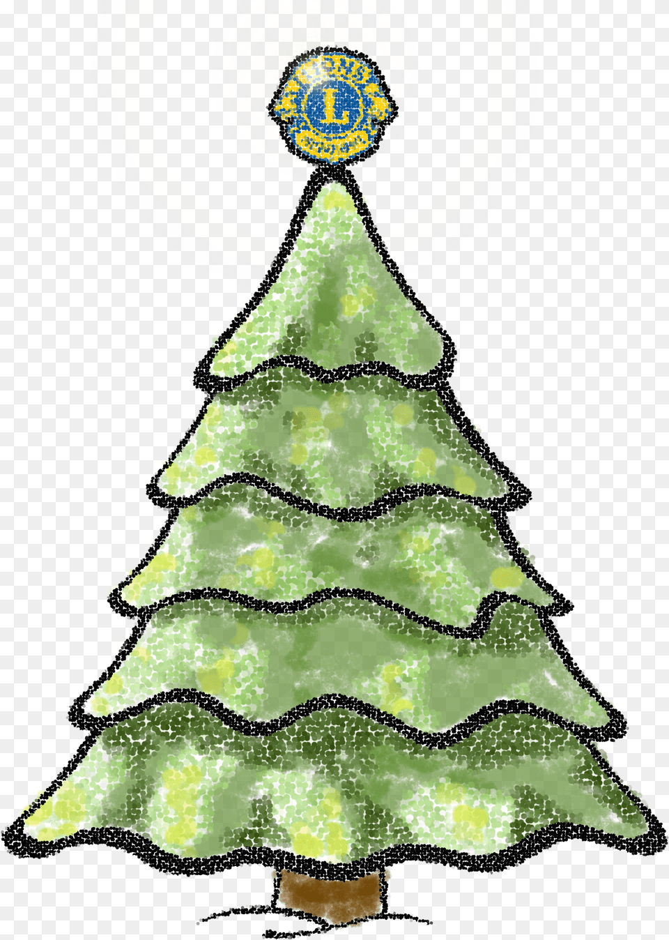Black And White Clipart Of Xmas Tree, Plant, Animal, Reptile, Snake Png Image
