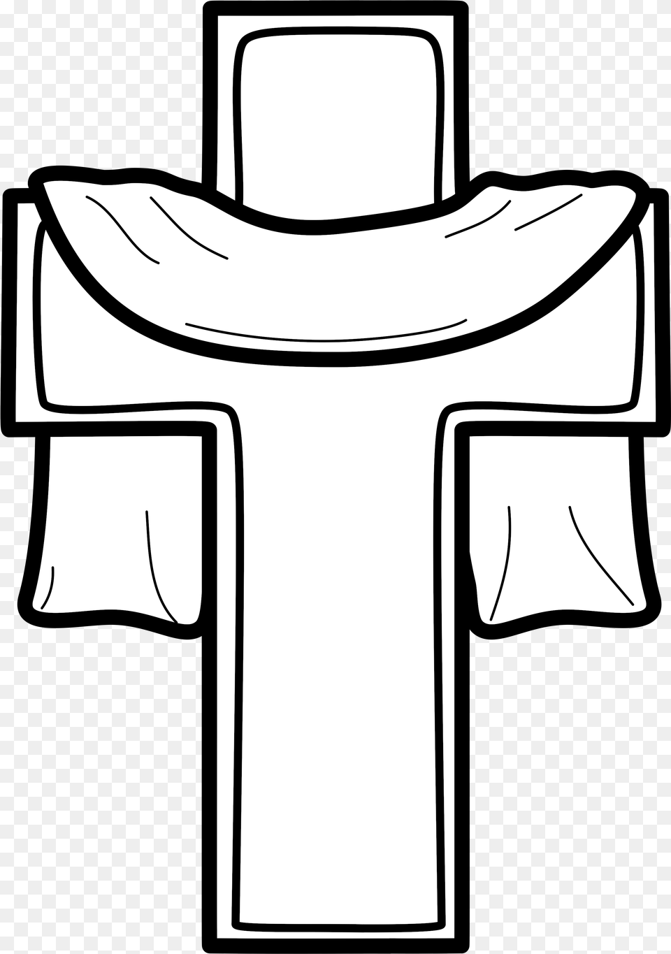 Black And White Coloring, Clothing, Cross, Hat, Symbol Free Transparent Png