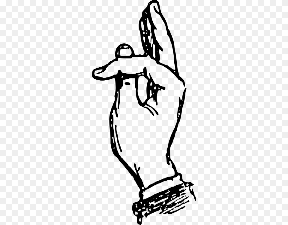 Black And White Computer Icons Download Drawing Sign Language Free, Gray Png Image