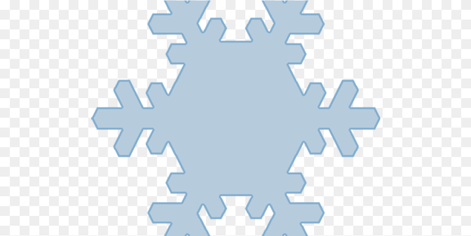 Black And White Corner Snowflake, Nature, Outdoors, Snow Free Transparent Png