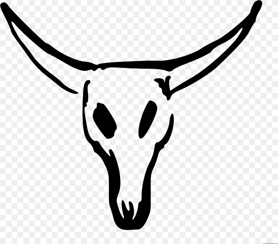 Black And White Cow Pictures Cow Skull Clipart, Gray Png Image