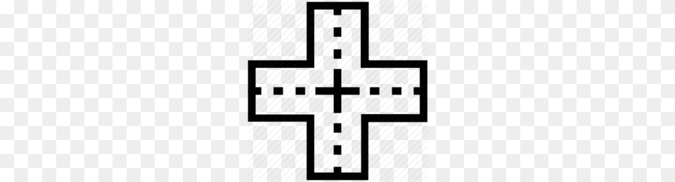Black And White Cross Clipart, Symbol Free Png Download