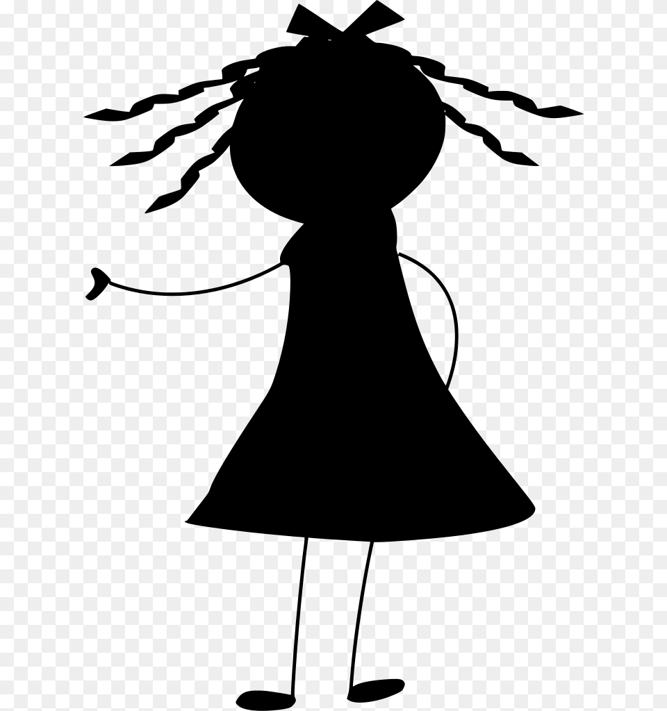 Black And White Doll Clipart, Gray Free Transparent Png