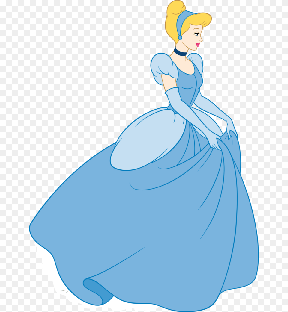 Black And White Download Cinderella Vector Disney Cinderella Vector, Clothing, Dress, Formal Wear, Gown Free Transparent Png