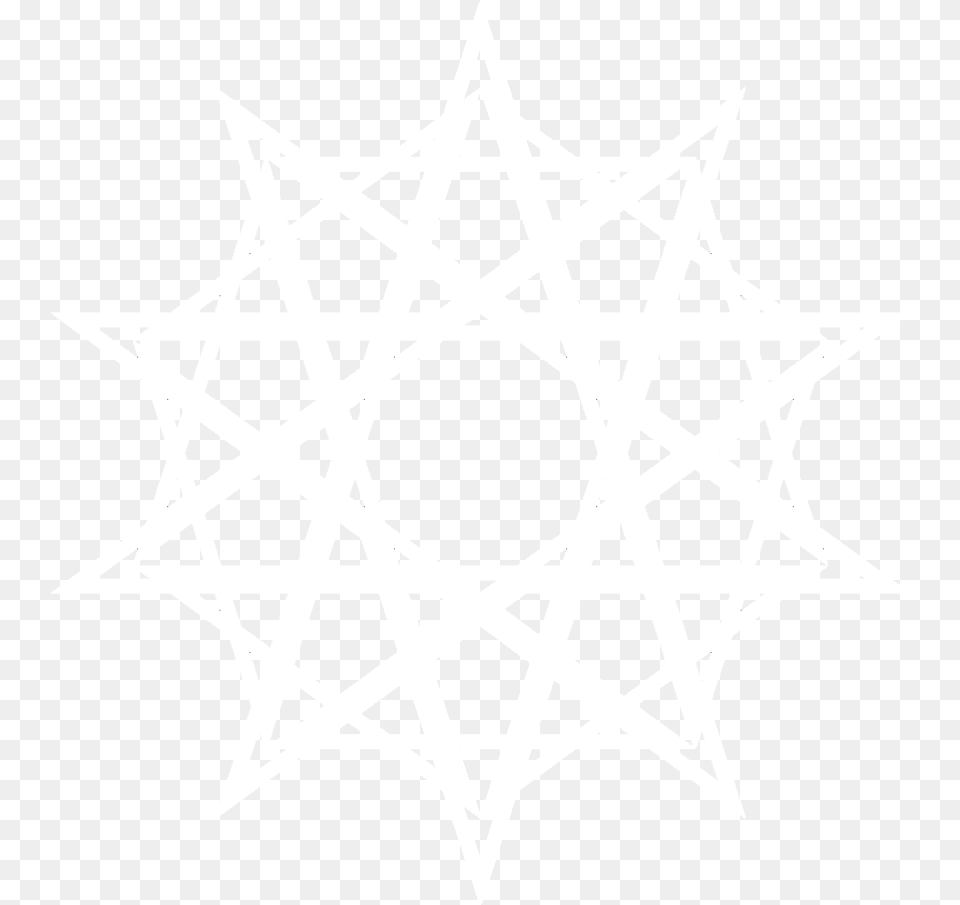 Black And White Download Triangle, Star Symbol, Symbol, Nature, Night Free Png