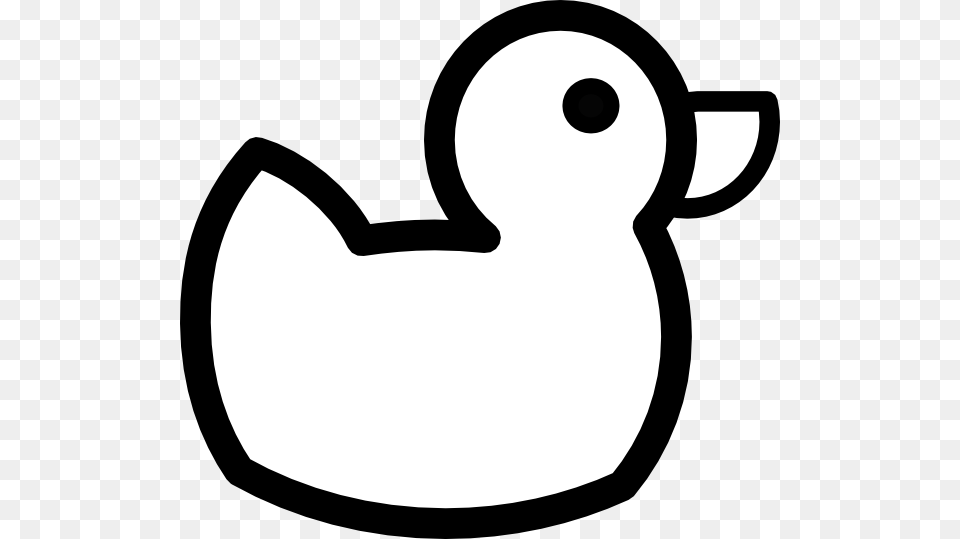 Black And White Duck Clipart Clip Art Images, Animal, Bird, Smoke Pipe Free Png