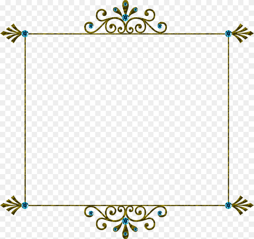 Black And White Fancy Borders, White Board, Text Free Png