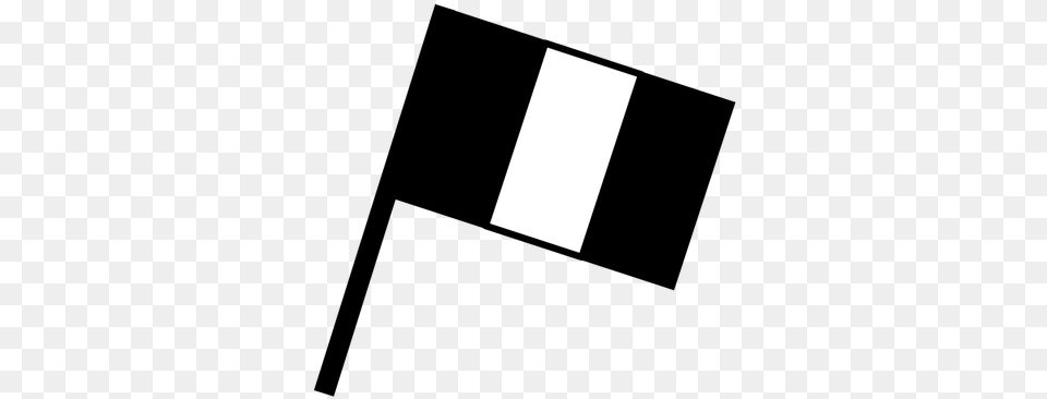 Black And White Flag Vector French Flag Black And White, Electronics, Screen, Lighting Free Png Download