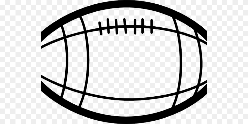 Black And White Football Clipart Clip Art, Sphere Free Png
