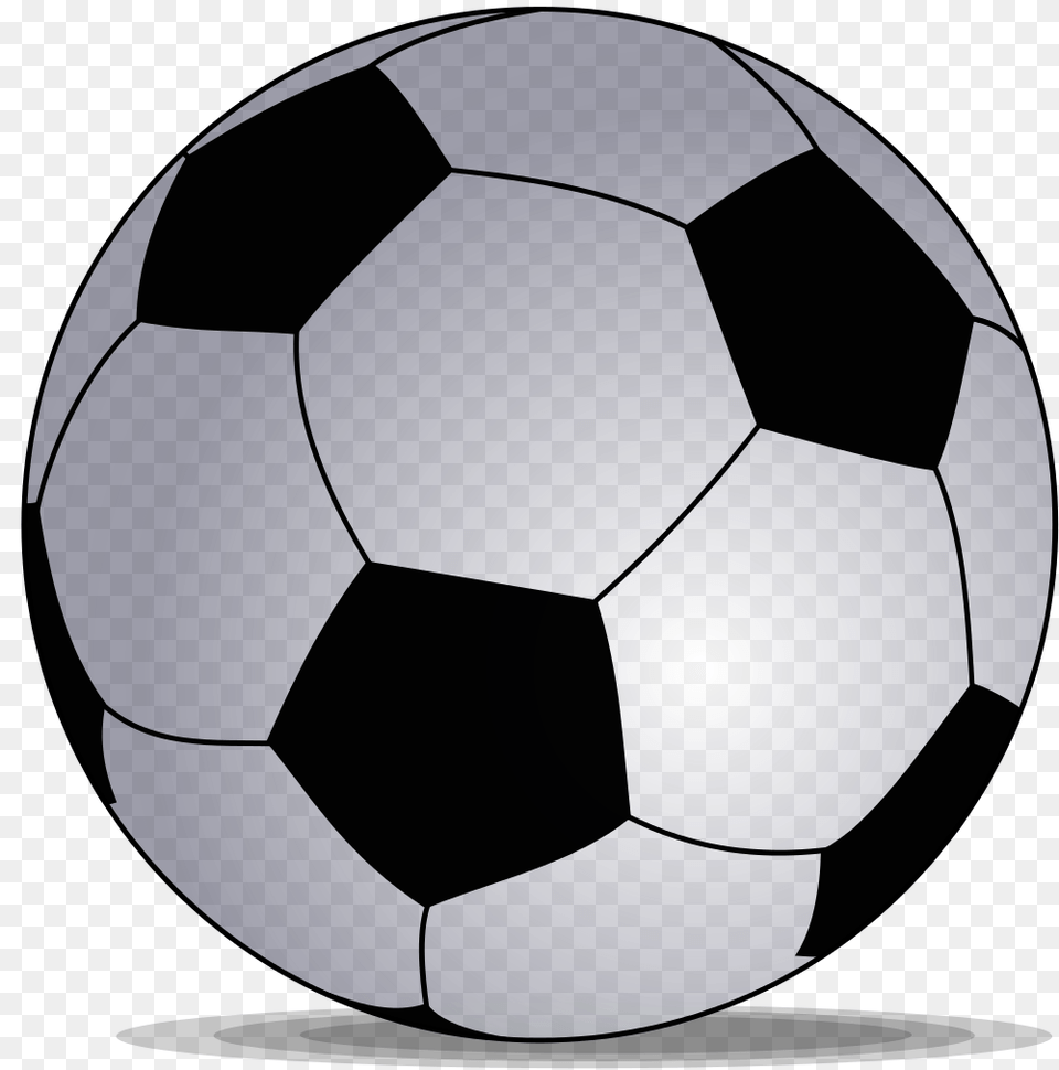 Black And White Football Clipart Royalty Techflourish, Ball, Soccer, Soccer Ball, Sport Free Transparent Png