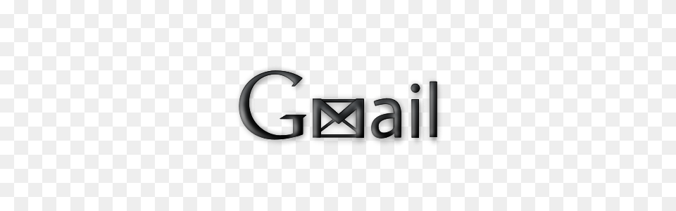Black And White Gmail Logo, Text, Smoke Pipe Free Png Download