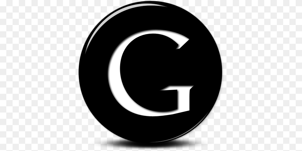 Black And White Google Plus Icon Radionomy, Symbol, Text, Number, Astronomy Free Png Download