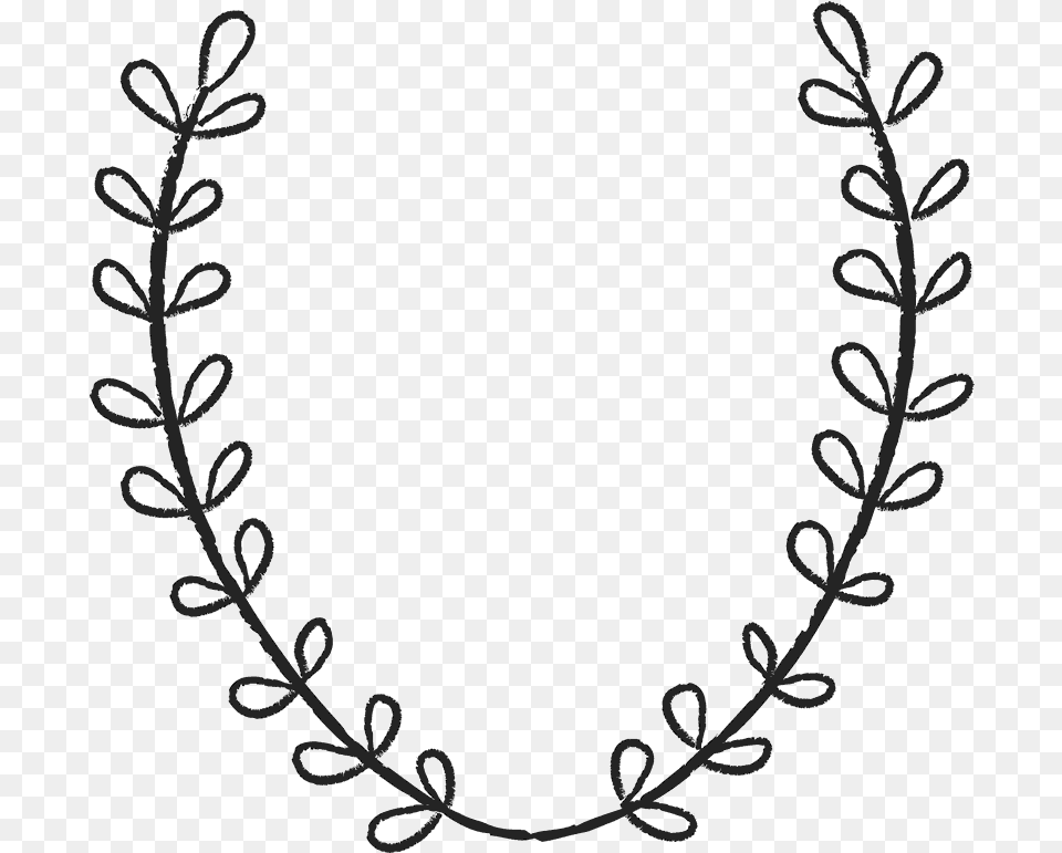 Black And White Greenery, Accessories, Jewelry, Necklace, Pattern Free Png