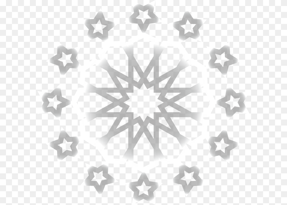 Black And White Grey Snowflake Asian Road Cycling Championship 2019, Nature, Outdoors, Snow, Symbol Free Png