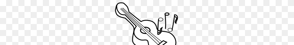 Black And White Guitar Group, Musical Instrument, Smoke Pipe, Cello Png Image