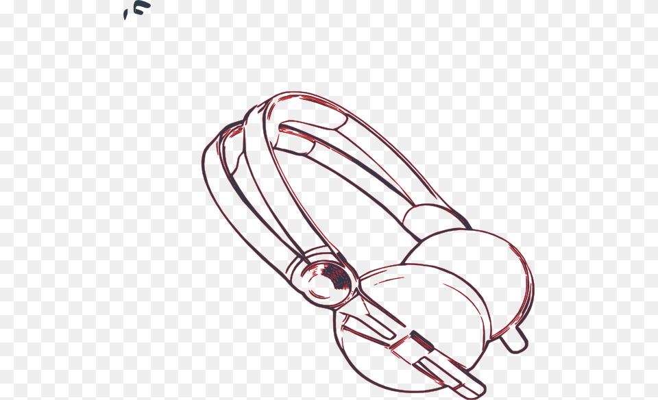 Black And White Headphones Clip Art, Electronics Png