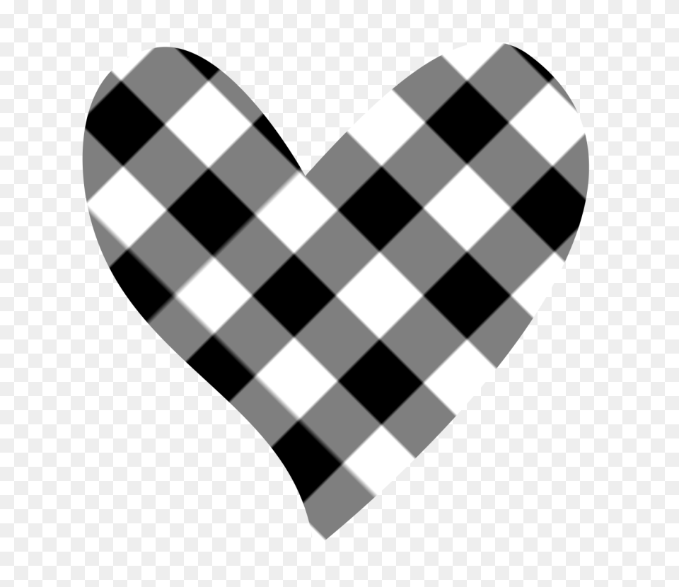 Black And White Heart Clipart, Smoke Pipe, Stencil Free Png Download