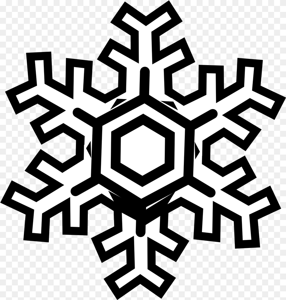 Black And White Holiday, Nature, Outdoors, Snow, Snowflake Png