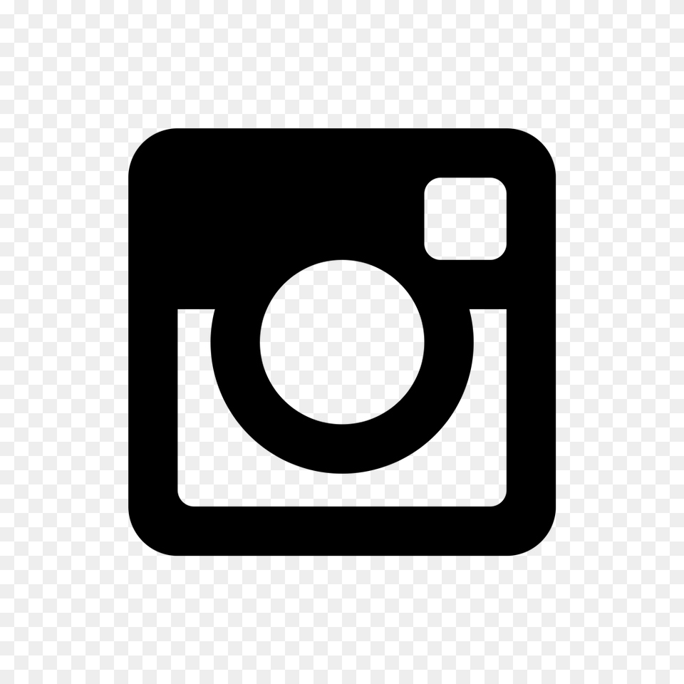 Black And White Instagram Logos, Gray Free Png Download