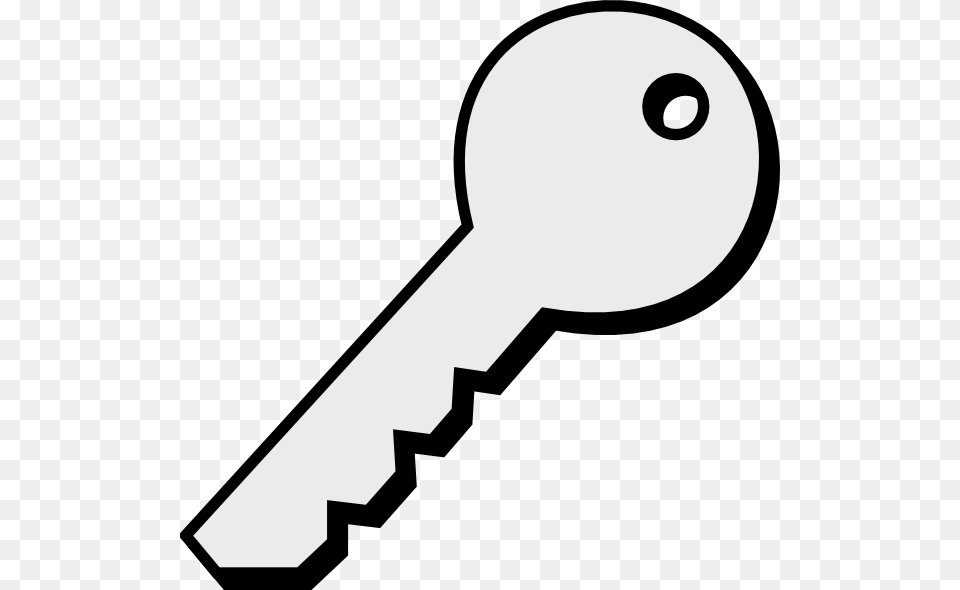 Black And White Key Clip Art Png