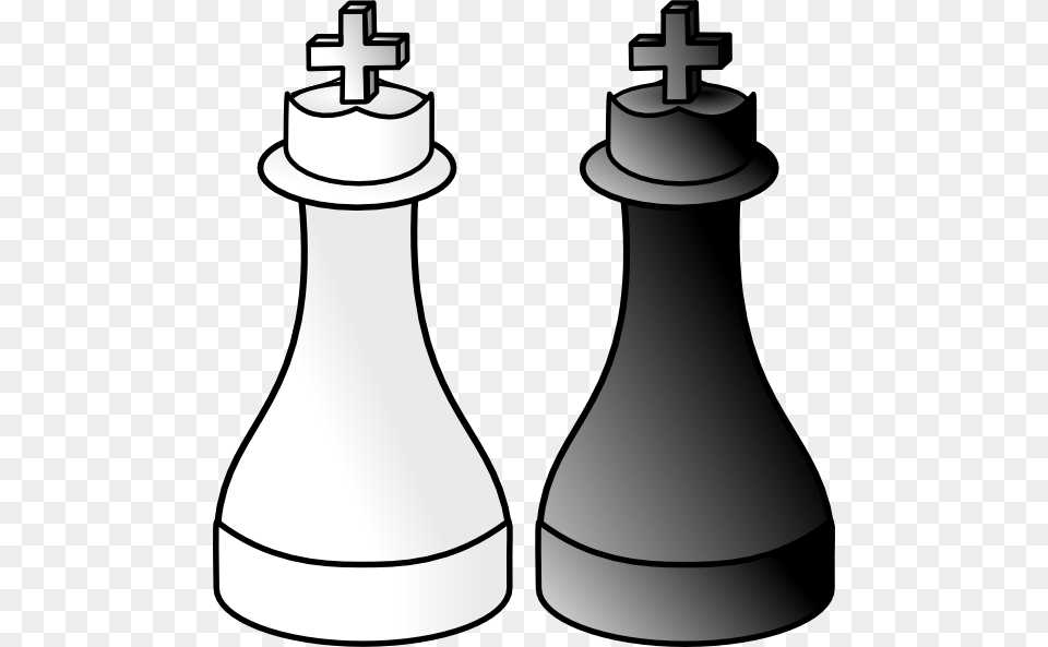Black And White Kings Clip Art Free Vector, Chess, Game, Bottle, Shaker Png Image