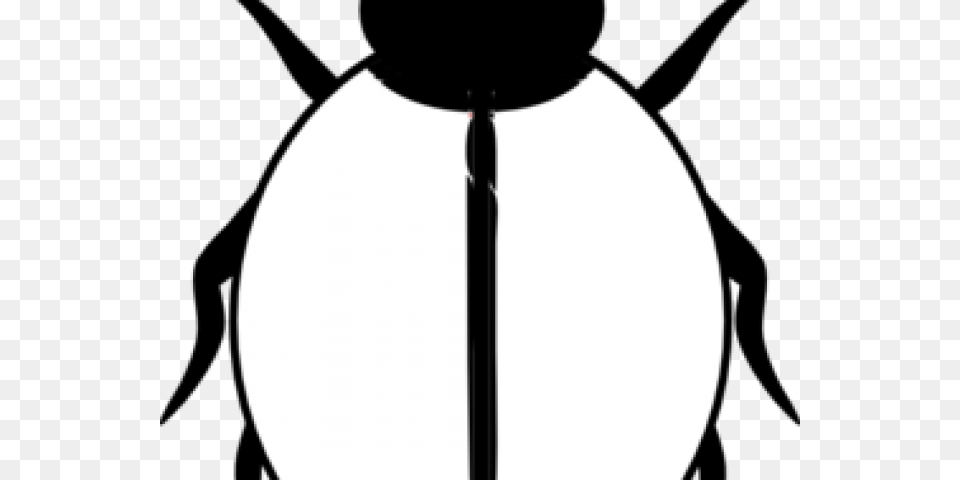 Black And White Ladybug Clipart Ladybird Black And White, Lamp, Lampshade Png