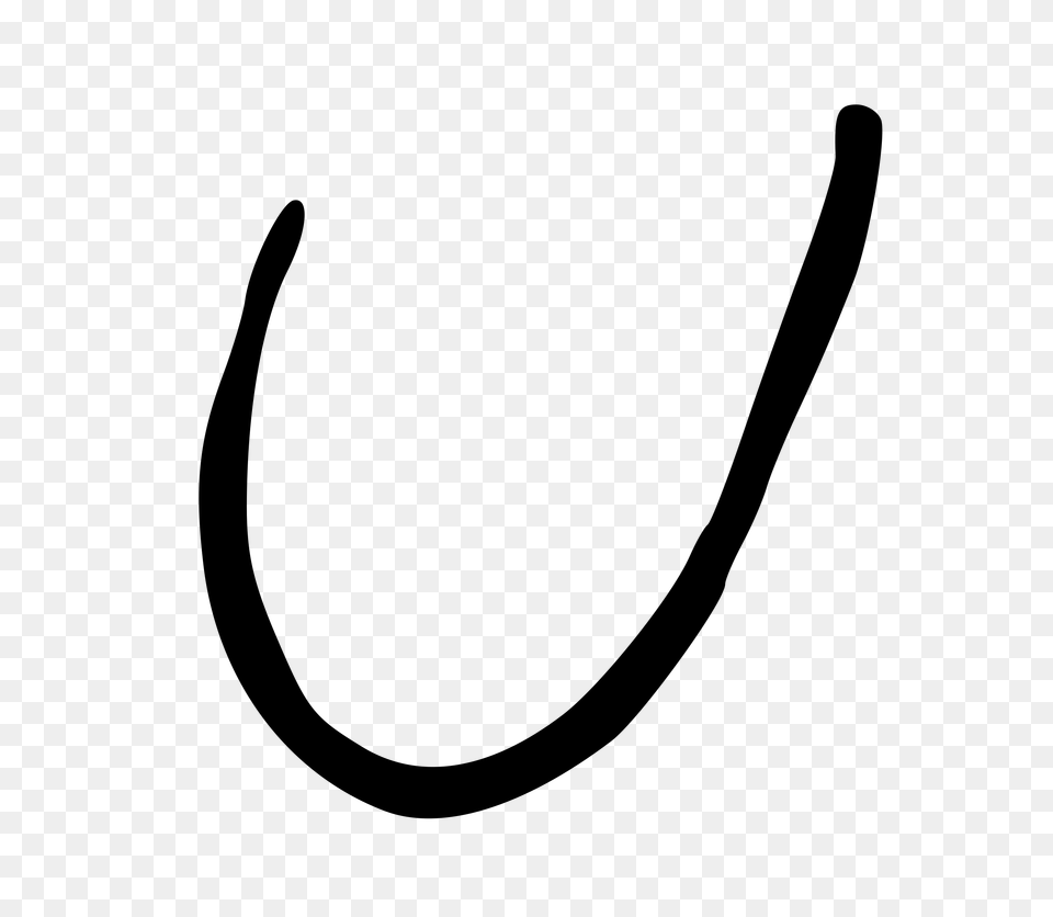 Black And White Letter U Words Clipart Png