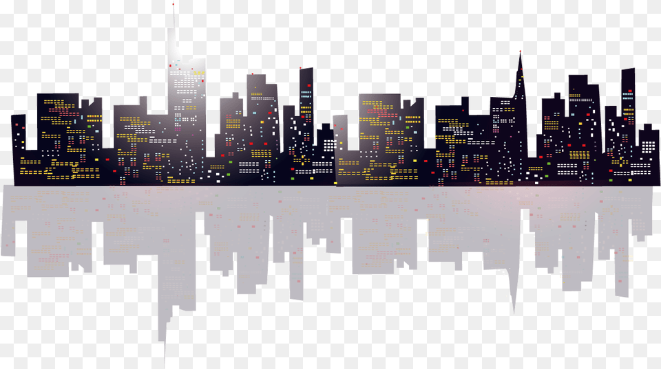 Black And White Library High Rise Buildings Highrise Building Vector, Architecture, Metropolis, High Rise, City Free Png Download