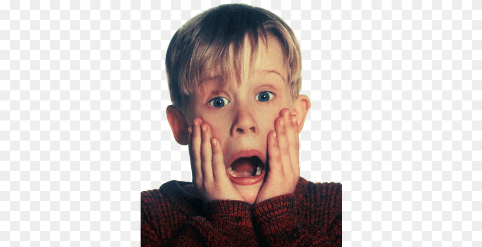 Black And White Library Kid Transparent Home Alone, Baby, Surprised, Portrait, Photography Png Image